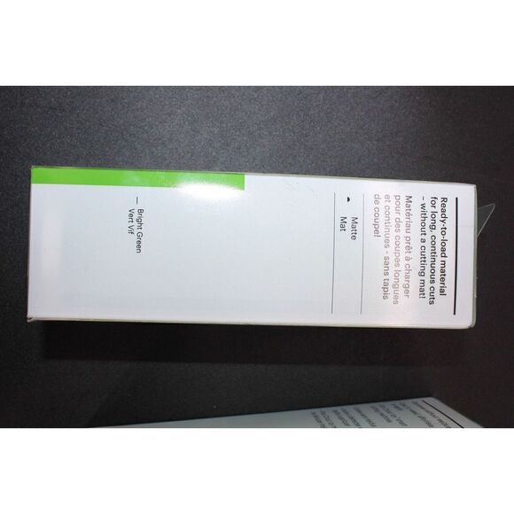 Lot Of 4 Cricut Joy Smart Vinyl - Removable 5.5” x 48” Bright Green New - Picture 3 of 5